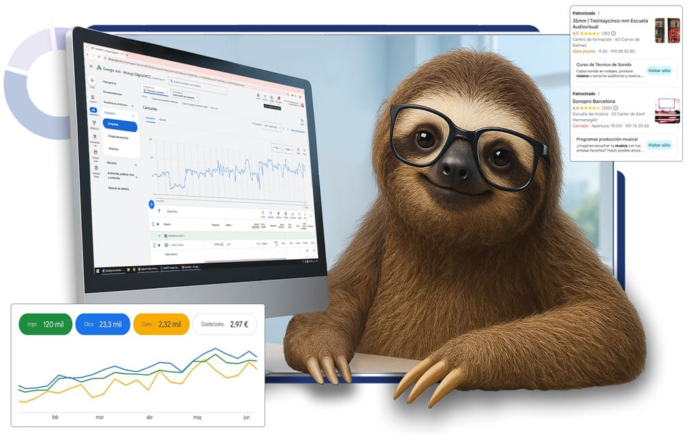 Especialista en Google Ads y campañas de pago por clic